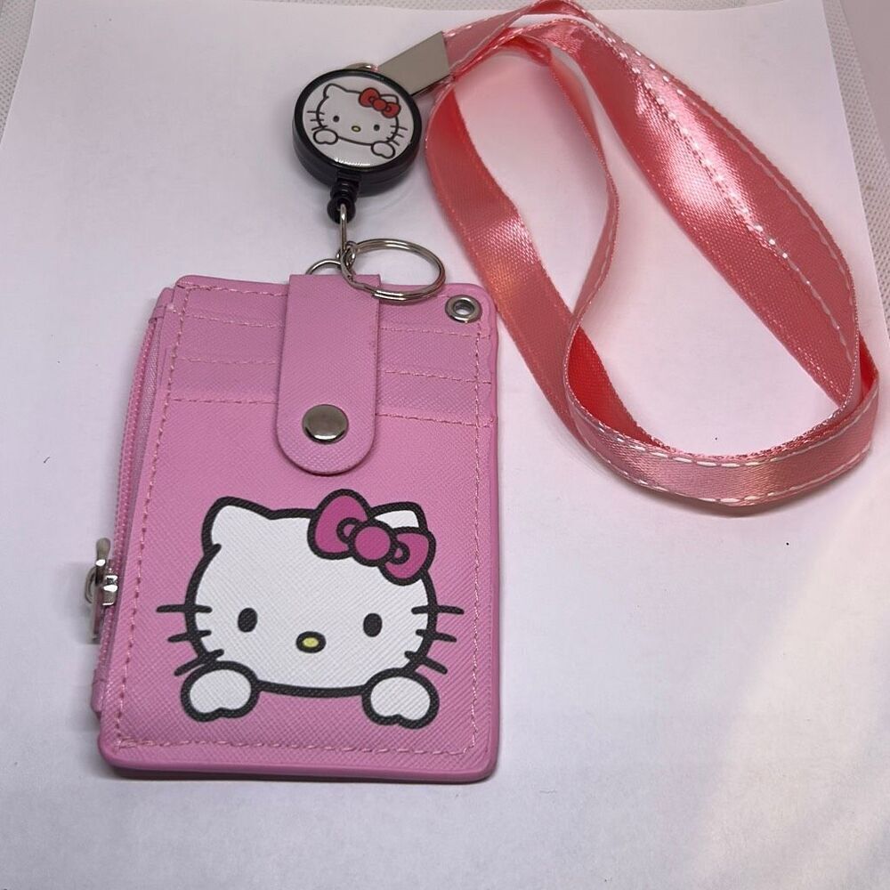 Hello Kitty New Work Name Tag Card Holder